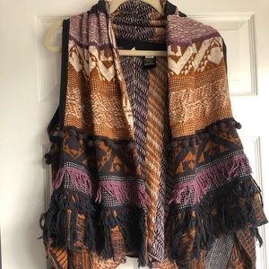 Anthropologie sweater vest / poncho